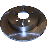 Beck Arnley Rear, Driver Or Passenger Side Brake Disc Beck Arnle