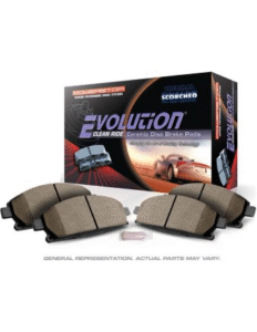 Powerstop Z16 Evolution 16-1761 Rear Brake Pad Set, Ceramic, 2-W