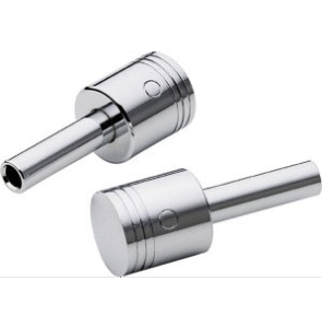 Mr Gasket 6885G Door Lock Knob - Chrome, Universal