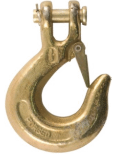 Curt 81560 Tow Hook - Yellow zinc, Steel, Universal
