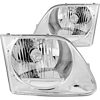 Anzo Driver And Passenger Side (Set Of 2) Headlight Anzo Crystal