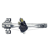 Auto 7 Rear, Driver Side Window Regulator-Power with motor
