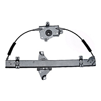 Auto 7 Rear, Passenger Side Window Regulator-Power without motor