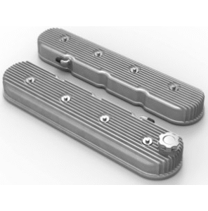 Holley 241-138 Valve Cover - Natural, Aluminum, Universal
