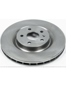 Powerstop Autospecialty AR8680 Front Brake Disc, Plain Surface d