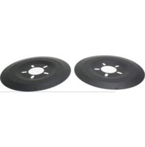 Mr Gasket 6905 Brake Dust Shields - Matte Black, Aluminum, Unive