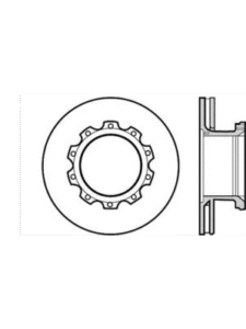 Centric Premium 120.86003 Brake Disc - Plain Surface Sold Indivi