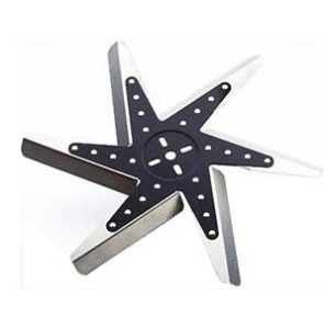 Mr Gasket Fan Blade - 1980 - Aluminum, Anodized Clear