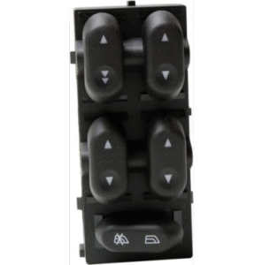 Replacement REPF505203 Window Switch - Black Direct Fit Front, D
