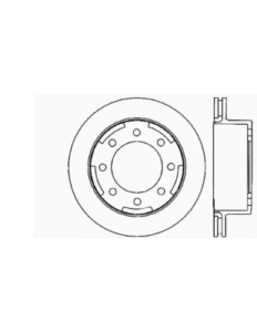 Centric C-Tek 121.66044 Brake Disc - Plain Surface Sold Individu