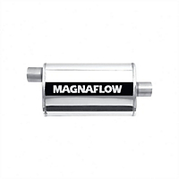 Universal-Magnaflow Muffler Magnaflow Performance-Polished,Stain