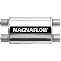 Universal-Magnaflow Muffler Magnaflow Performance-Polished,Stain