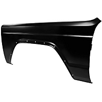 Omix Front, Driver Side Fender-Primed,Steel