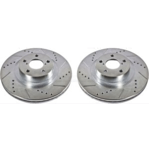 Powerstop Extreme Performance JBR1165XPR Front Brake Disc, Cross